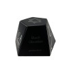 Infuzor de Ceai cu Cristal - Obsidian Negru