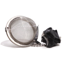 Infuzor de Ceai cu Cristal - Obsidian Negru