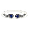 Brățară de alamă cu lapis lazuli