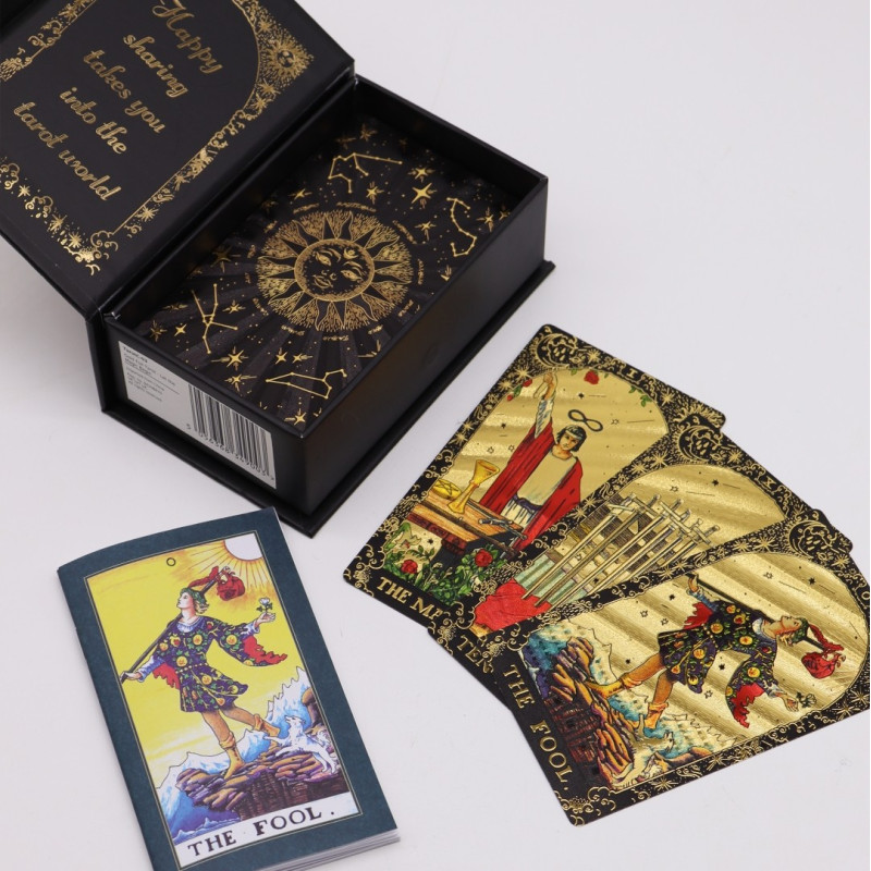 Carduri de Tarot - set auriu - RW