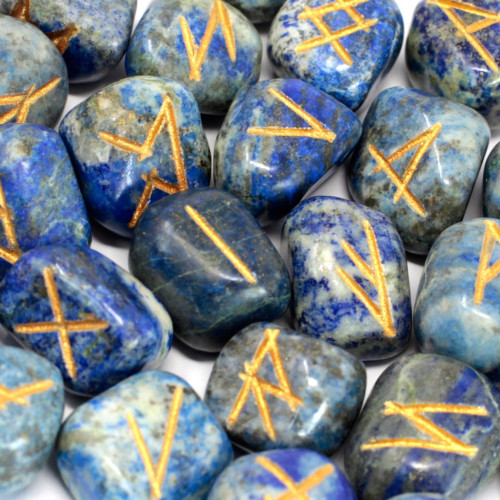 Rune magice din pietre semiprețioase Lapis Lazuli