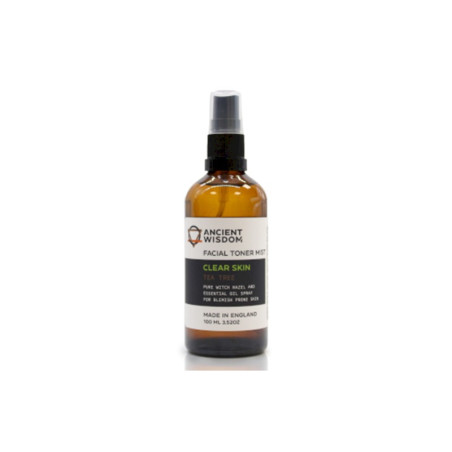 Spray tonic facial - Curățare - cu extract de Tea Tree