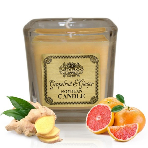 Lumânare parfumată - Grapefruit și Ghimbir