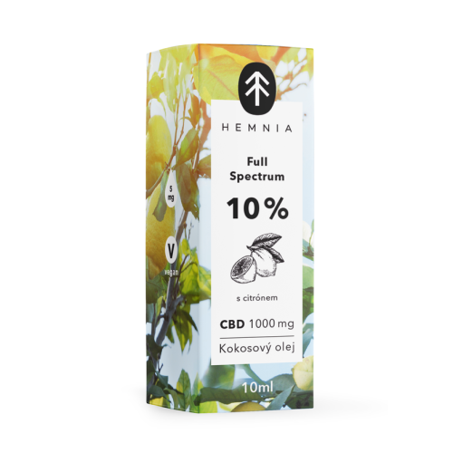 Hemnia Ulei CBD - 10% Lemon