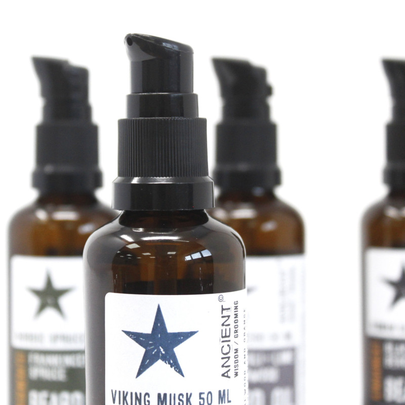 Ulei pentru Barbă -  Viking Musk - Curățare!