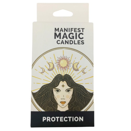 Lumânări Ezoterice - Ivory - Protecție și Manifestare