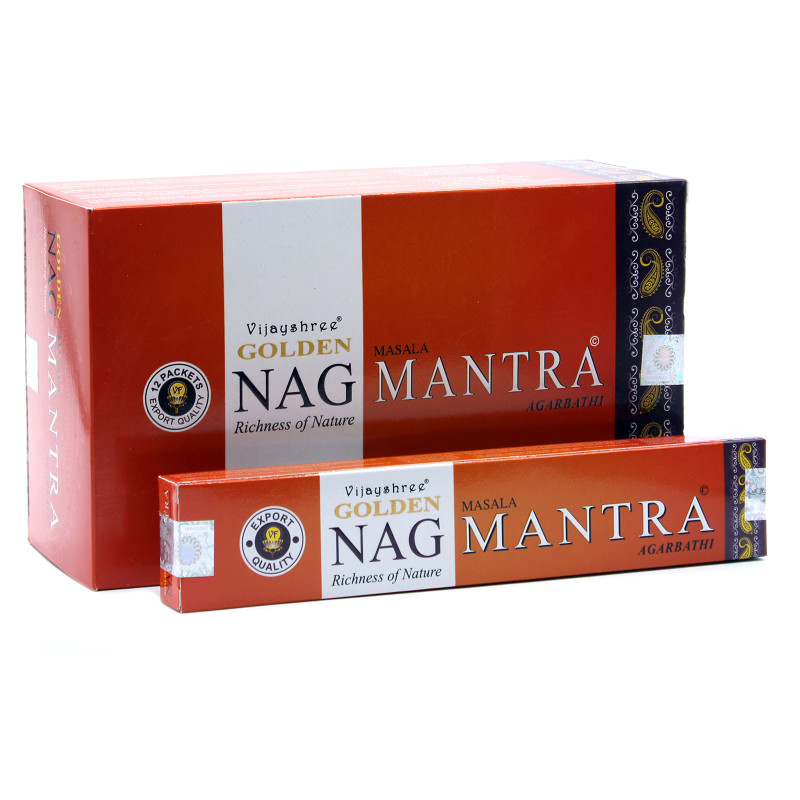 Bețișoare Parfumate Golden Nag - Mantra